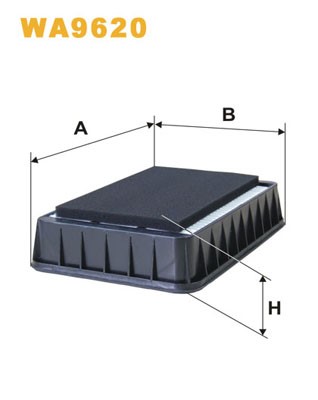 Luftfilter - P228694 - citroën, mitsubishi, peugeot - OE 15 00A 190