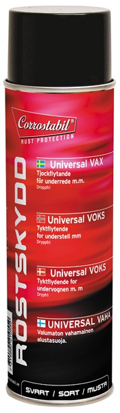 CORROSTABIL Universal Vax svart spray 500ml - P48085 - 48085