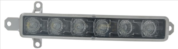 TYC Drl, varselljus, Tvåsidig - P886189 - citroën, opel, peugeot, toyota - OE 9812662180, 9812662280