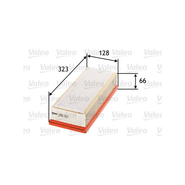 VALEO Luftfilter - P642968 - audi a4 allroad b8, a4 b8, a4 b8 avant, a5, a5 cabriolet, a5 sportback, q5 - OE 8K0133843E, 8K0133843M, 8R0133843C