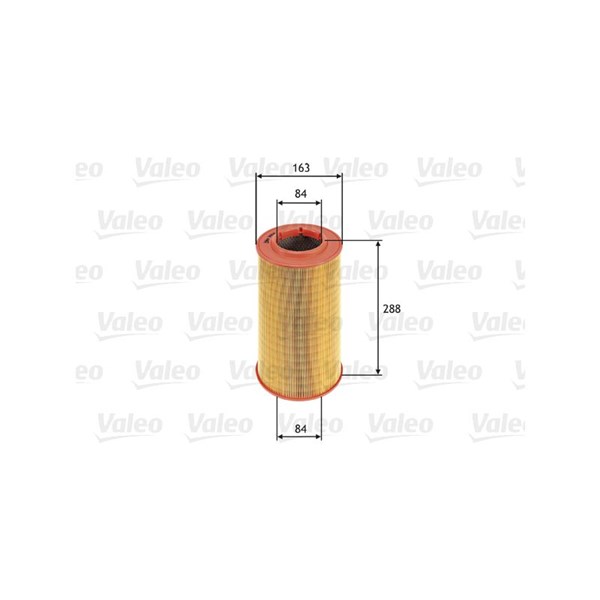 VALEO Luftfilter - P572244 - citroën, fiat, peugeot - OE 1310636080, 144499, 1444-99