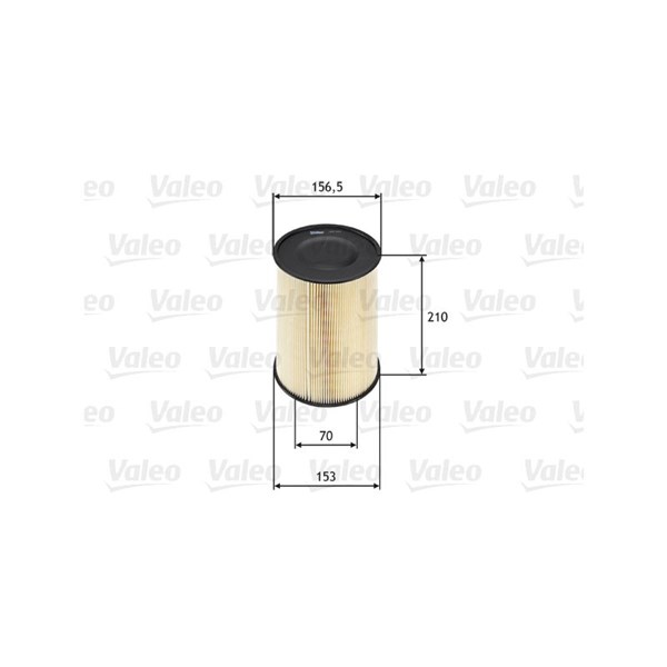 VALEO Luftfilter - P840570 - ford, mazda, volvo - OE 1477153, 1496204, 1690582