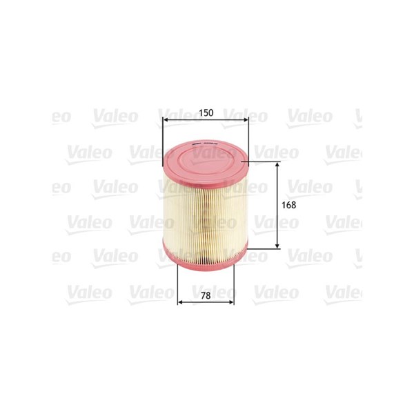 VALEO Luftfilter - P643119 - audi a6 c6, a6 c6 avant - OE 4F0133843A