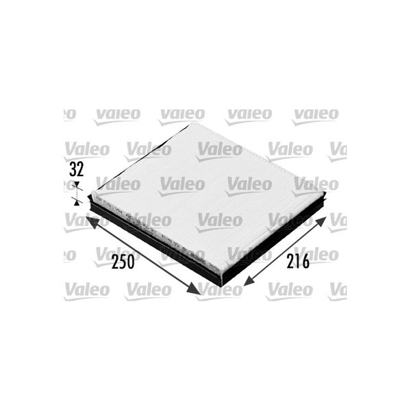 VALEO Kupefilter - P644226 - audi, mercedes-benz, seat, skoda, vw - OE 4638300018, 6Q0820367, 6Q0820367B