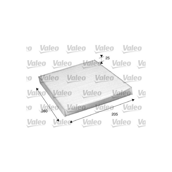 VALEO Kupefilter - P572429 - audi, seat, skoda, vw - OE 1H0819644A, 1H0819644B