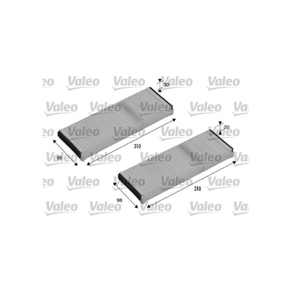 VALEO Kupefilter - P644374 - audi a6 allroad c6, a6 c6, a6 c6 avant - OE 4F0819439