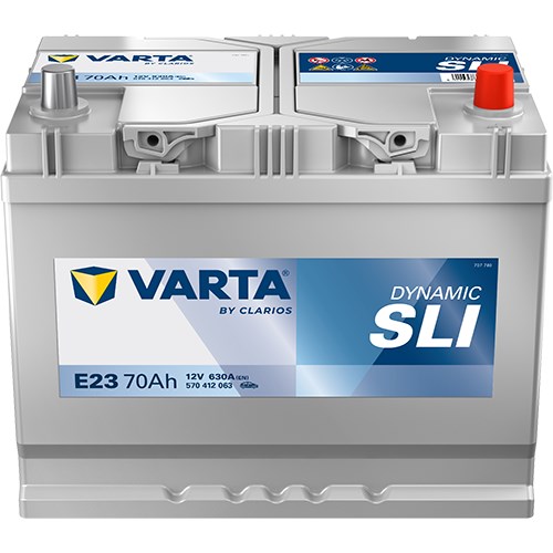 Startbatteri Varta Blue Dynamic Sli 12v 70ah 630a, Bag - P654398 - acura, alfa romeo, audi, bmw, chevrolet, chrysler, citroën, daihatsu, daimler, fiat