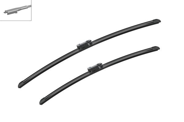 BOSCH Torkarblad, Fram, Förarsida, Passagerarsida - P1034328 - ford usa, mercedes-benz, toyota - OE 222 820 13 45, A 222 820 13 45