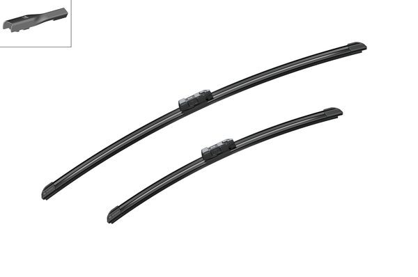BOSCH Torkarblad, Fram, Förarsida, Passagerarsida - P1034333 - alfa romeo giulia, byd sea lion 07, vw t-cross, xpeng g9 - OE 71778861