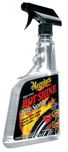 MEGUIARS Hot Shine Tire Spray Däckglans 710ml - P1028158 - 1028158
