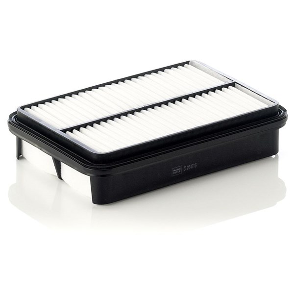 MANN-FILTER Luftfilter - P1049606 - citroën, mitsubishi, peugeot - OE 1500A286, 1607673380