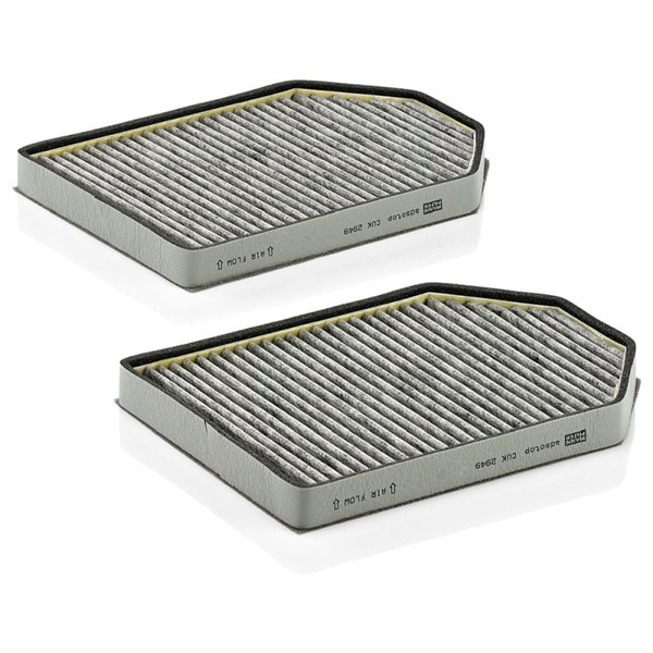 MANN-FILTER Kupefilter - P1050190 - audi a8 d2 - OE 4D0 819 439 A, 4D0 898 438 A