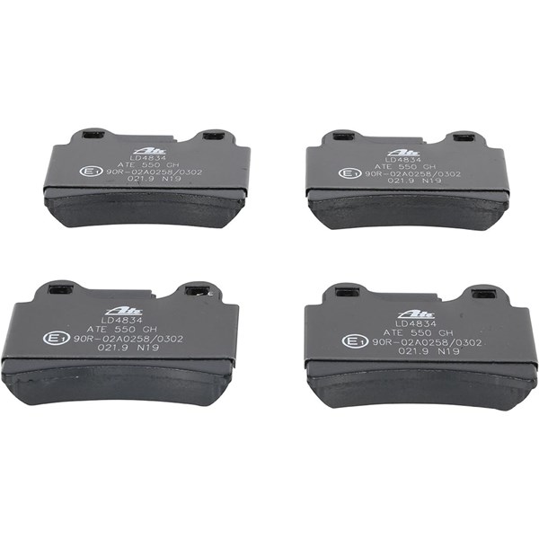 ATE Bromsbeläggsats, Bakaxel Ate ceramic - P1055847 - vw touareg - OE 7L6 698 451 B