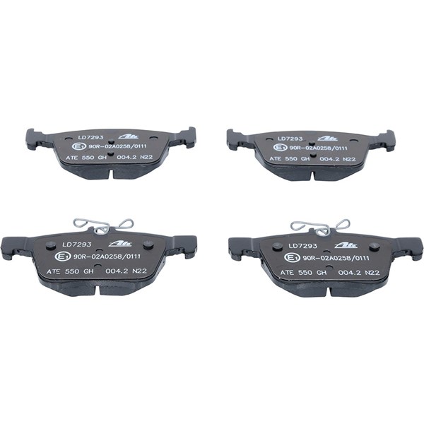 ATE Bromsbeläggsats, Bakaxel Ate ceramic - P1055850 - audi, cupra, seat, skoda, vw - OE 5Q0 698 451 AD, 5Q0 698 451 AK, 5Q0 698 451 C
