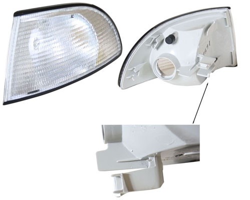 KLOKKERHOLM Blinkers, Höger - P1084982 - audi a4 b5, a4 b5 avant - OE 8D0 953 050A