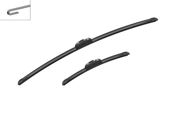 BOSCH Torkarblad, Förarsida, Passagerarsida - P1202935 - suzuki, toyota - OE 85212 12620, 85222 12B00
