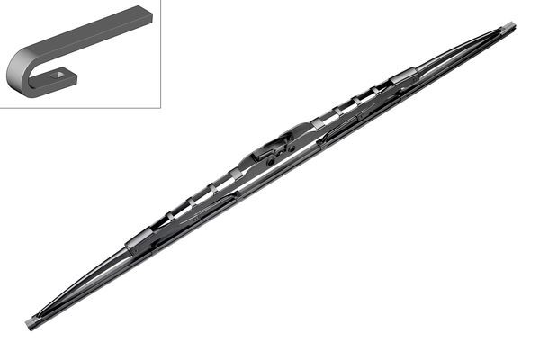 BOSCH Torkarblad, Fram Twin - P1202939 - acura, alfa romeo, audi, bmw, cadillac, chevrolet, chrysler, citroën, daewoo, daihatsu, fiat, ford, honda, hy