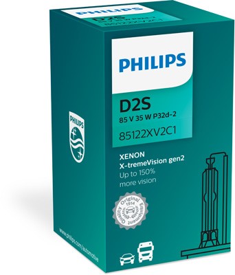 PHILIPS Xenonlampa PHILIPS Xenon X-tremeVision gen2 D2 - P1239729 - bmw, rover, honda, land rover, volvo, subaru, alpina, suzuki, saab, renault, infin