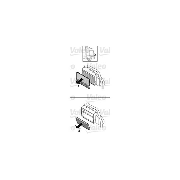 VALEO Kupefilter - P1259186 - alfa romeo, audi, bmw, cadillac, chevrolet, citroën, daewoo, fiat, ford, honda, hyundai, jeep, lexus, mazda, mercedes-be