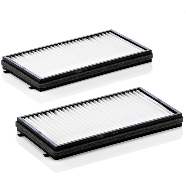 MANN-FILTER Kupefilter - P1275525 - alpina, bmw, rolls-royce - OE 64 11 6 921 018, 64 31 6 379 959, 64 31 6 904 638