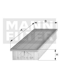 MANN-FILTER Kupefilter - P1275621 - citroën jumpy skåp i, hyundai tucson, proton wira halvkombi