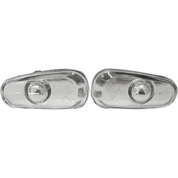 DIEDERICHS Blinklyktor, sats, Sidoinstallation - P1280860 - opel astra g halvkombi, astra g kombi, astra g sedan, zafira a minibus, minivan