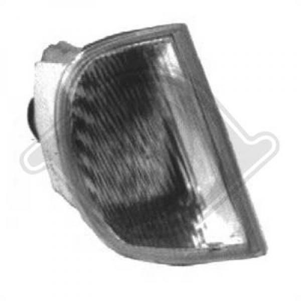 DIEDERICHS Blinkers, Höger fram - P1277820 - peugeot 806 - OE 630326
