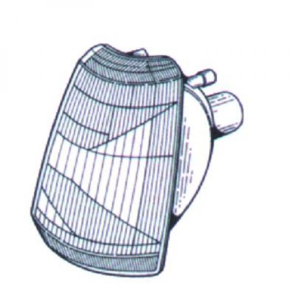 DIEDERICHS Blinkers, Vänster fram - P1278324 - peugeot 205 i, 205 ii, 205 cabriolet i - OE 630316