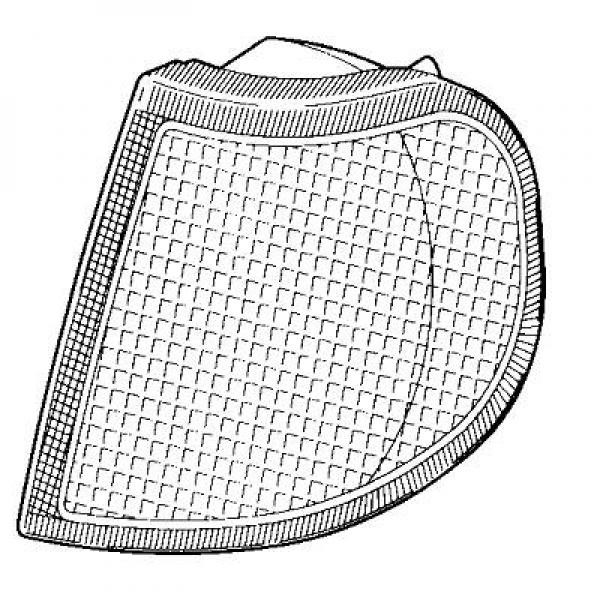 DIEDERICHS Blinkers, Höger fram - P1279859 - skoda, vw - OE 098788186A, 098788214A, 6U0953042A