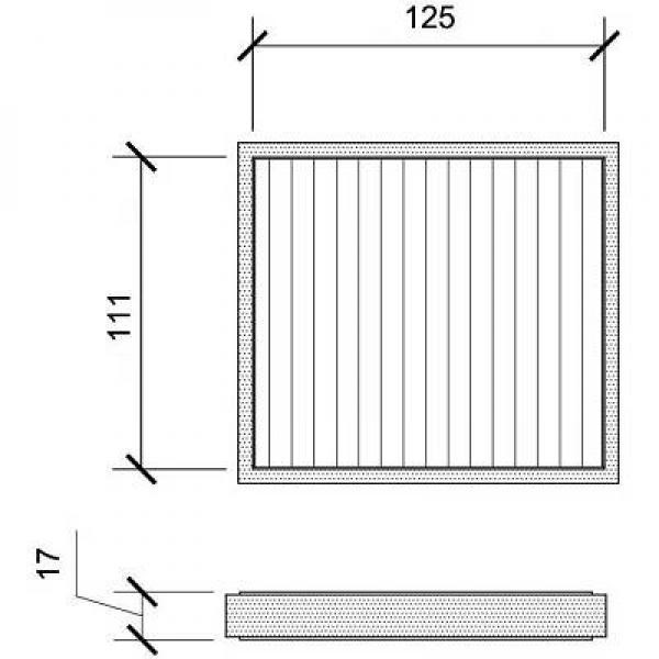 DIEDERICHS Kupefilter Diederichs climate - P1287521 - ford scorpio ii, scorpio turnier ii - OE 1054491, 1585226, 7221435