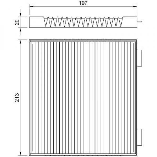 DIEDERICHS Kupefilter Diederichs climate - P1282421 - volvo s40 i, v40 kombi - OE 30612666, 31369416