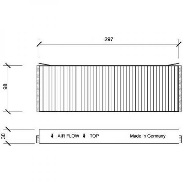 DIEDERICHS Kupefilter Diederichs climate - P1282432 - audi, lamborghini, vw - OE 4F0819439, 4F0898438