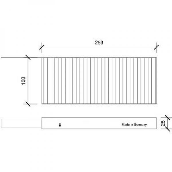 DIEDERICHS Kupefilter Diederichs climate - P1282483 - renault latitude - OE 272771205R, 272774653R