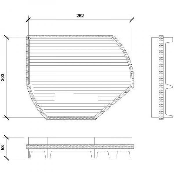 DIEDERICHS Kupefilter Diederichs climate - P1282492 - chrysler, mercedes-benz - OE 0000071775179, 2028300018, 2108300618