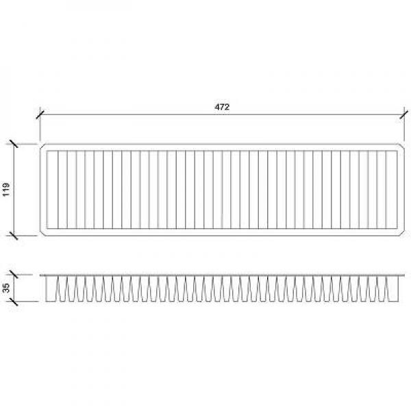 DIEDERICHS Kupefilter Diederichs climate - P1282494 - mini mini, cabriolet - OE 64 31 1 496 710, 64 31 6 930 351