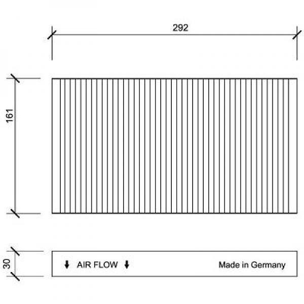 DIEDERICHS Kupefilter Diederichs climate - P1282514 - alfa romeo, fiat, iveco, lancia - OE 2995965, 46545104, 60653641