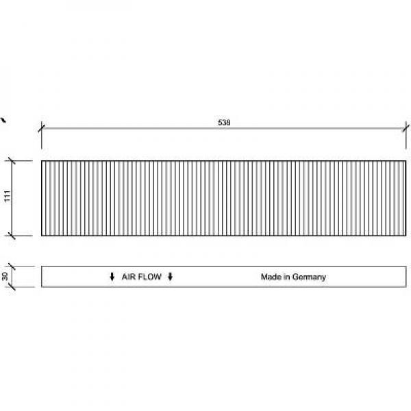 DIEDERICHS Kupefilter Diederichs climate - P1282517 - ford galaxy i, seat alhambra, vw sharan - OE 1054468, 1107351, 1113627