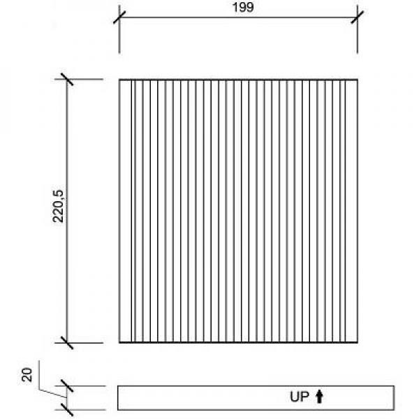DIEDERICHS Kupefilter Diederichs climate - P1282555 - toyota - OE 0897400850, 8856802030