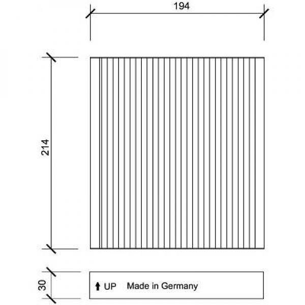 DIEDERICHS Kupefilter Diederichs climate - P1282575 - lexus, subaru, toyota - OE 8713950060, 87139-50060, 8713950070