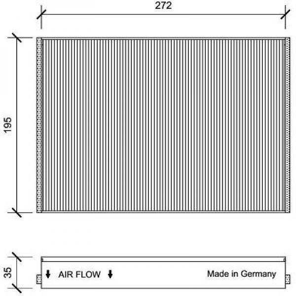 DIEDERICHS Kupefilter Diederichs climate - P1282582 - land rover, volvo - OE 30733893, 30767024, 31366123