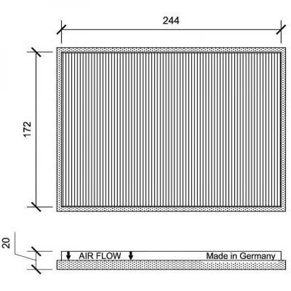 DIEDERICHS Kupefilter Diederichs climate - P1282585 - hyundai, kia - OE 971332L000ATK, 97133-2L000ATK