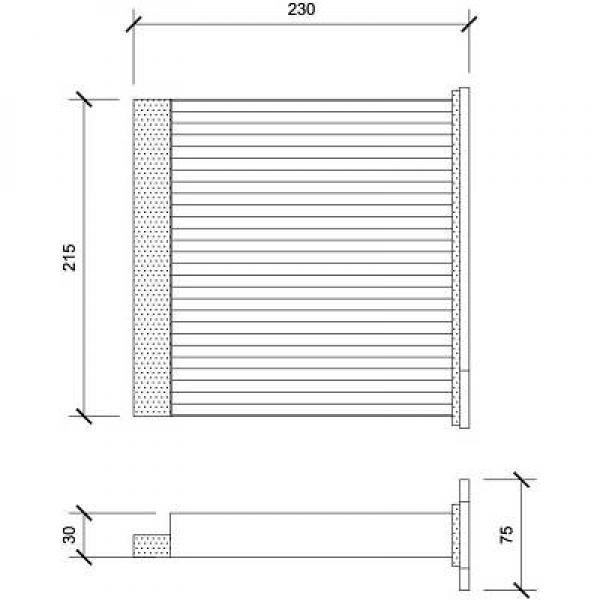 DIEDERICHS Kupefilter Diederichs climate - P1282601 - mitsubishi - OE MME61701, MN185231, MR398288