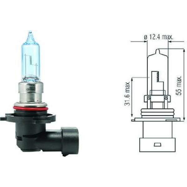 DIEDERICHS Glödlampa, huvudstrålkastare 12V - P1288176 - alfa romeo, alpina, aprilia, audi, bmw, cadillac, chevrolet, chrysler, citroën, daihatsu, dod
