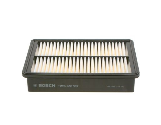 BOSCH Luftfilter - P1328874 - hyundai h350 buss, h350 flak/chassi, h350 skåp - OE 28130 59000