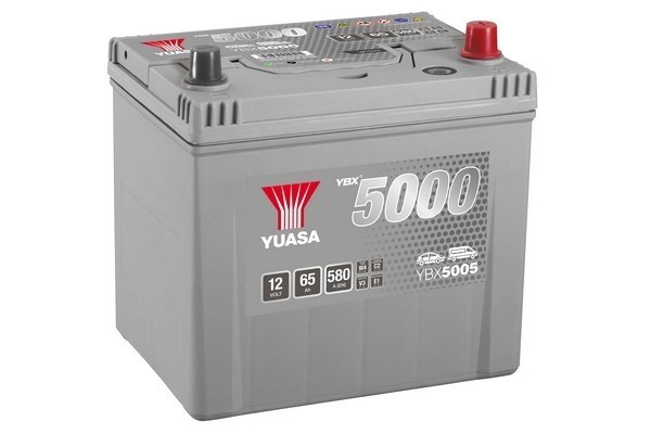 Yuasa Silver Högprestanda Batteri 12V 65Ah 580A - P1354669 - acura, daewoo, daihatsu, honda, hyundai, infiniti, isuzu, kia, lexus, mazda, mitsubishi,
