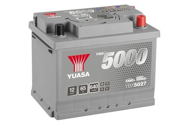 Yuasa Silver Högprestanda Batteri 12V 65Ah 640A - P1354673 - abarth, alfa romeo, alpina, audi, austin, bentley, bmw, cadillac, chevrolet, chrysler, c
