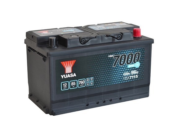 Yuasa EFB Start Stop Batteri 12V 85Ah 760A - P1354702 - alfa romeo, bmw, fiat, ford, hyundai, jeep, mini, nissan, opel, porsche, saab, seat, toyota, v