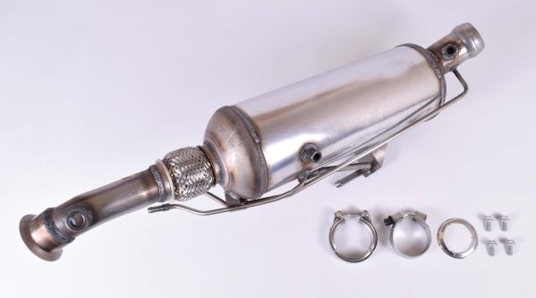 EEC Dieselpartikelfilter Type approved - P1360645 - vw crafter 30-35 buss, crafter 30-50 flak/chassi, crafter 30-50 skåp - OE 2E0254700JX