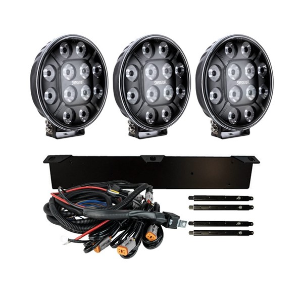 SWEDSTUFF Komplett Kit 3x Ldl-03 Extraljus 7 - P1362651 - 1362651