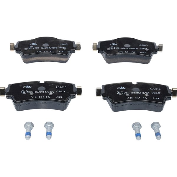 ATE Bromsbeläggsats, Framaxel Ate ceramic - P1369901 - bmw, mini - OE 34 10 6 863 293, 34 10 6 874 034, 34 11 6 860 017
